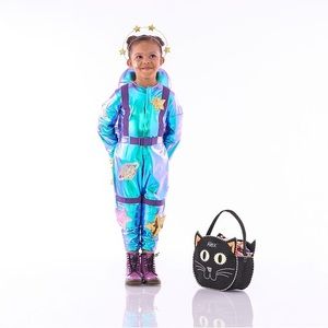 Pottery Barn Kids Light-Up Cosmic Sparkle Astronaut Halloween Costume 2T